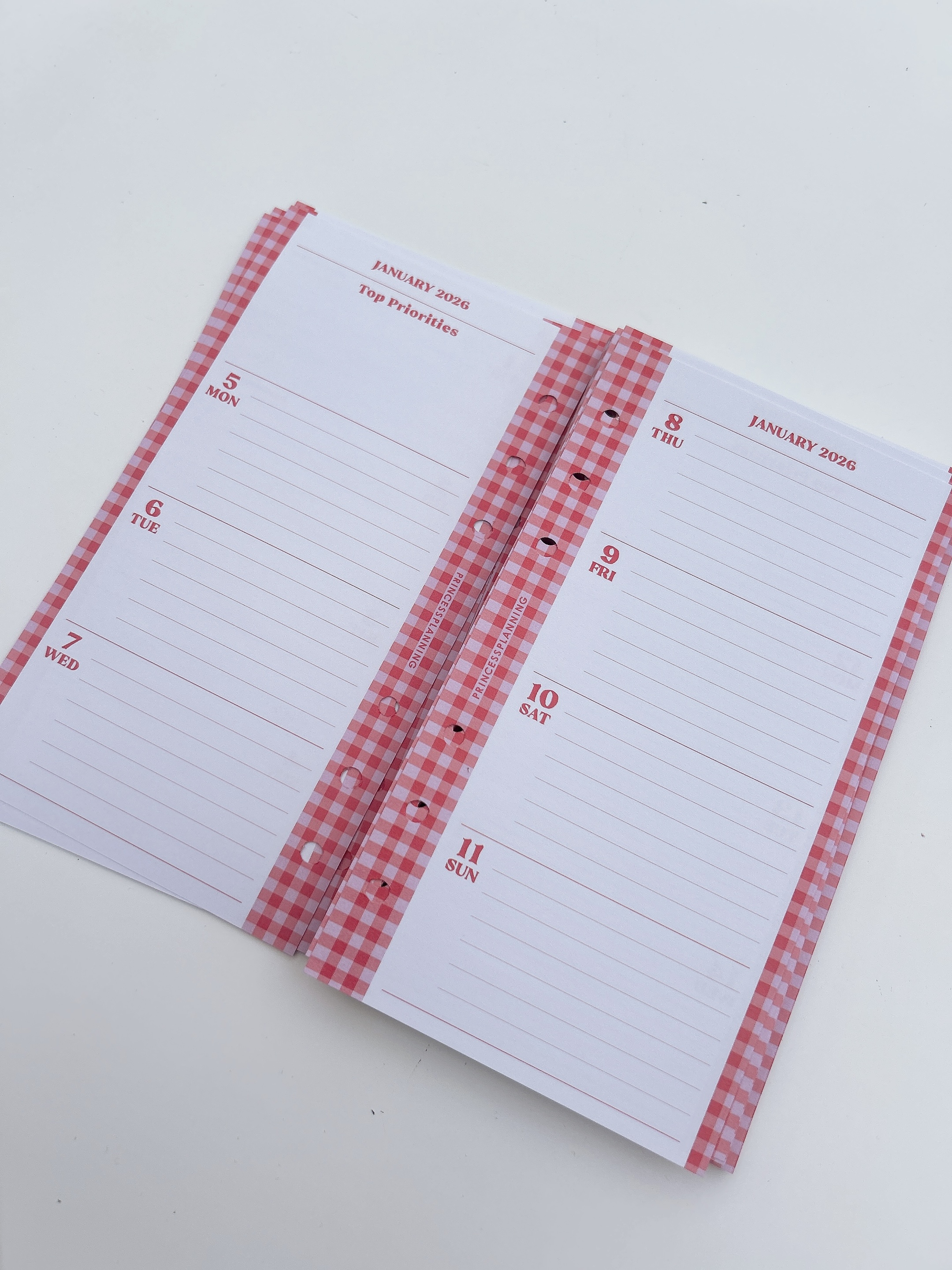 12 Week Countdown Insert - Beautiful Day Starts With A Beautiful Mindset