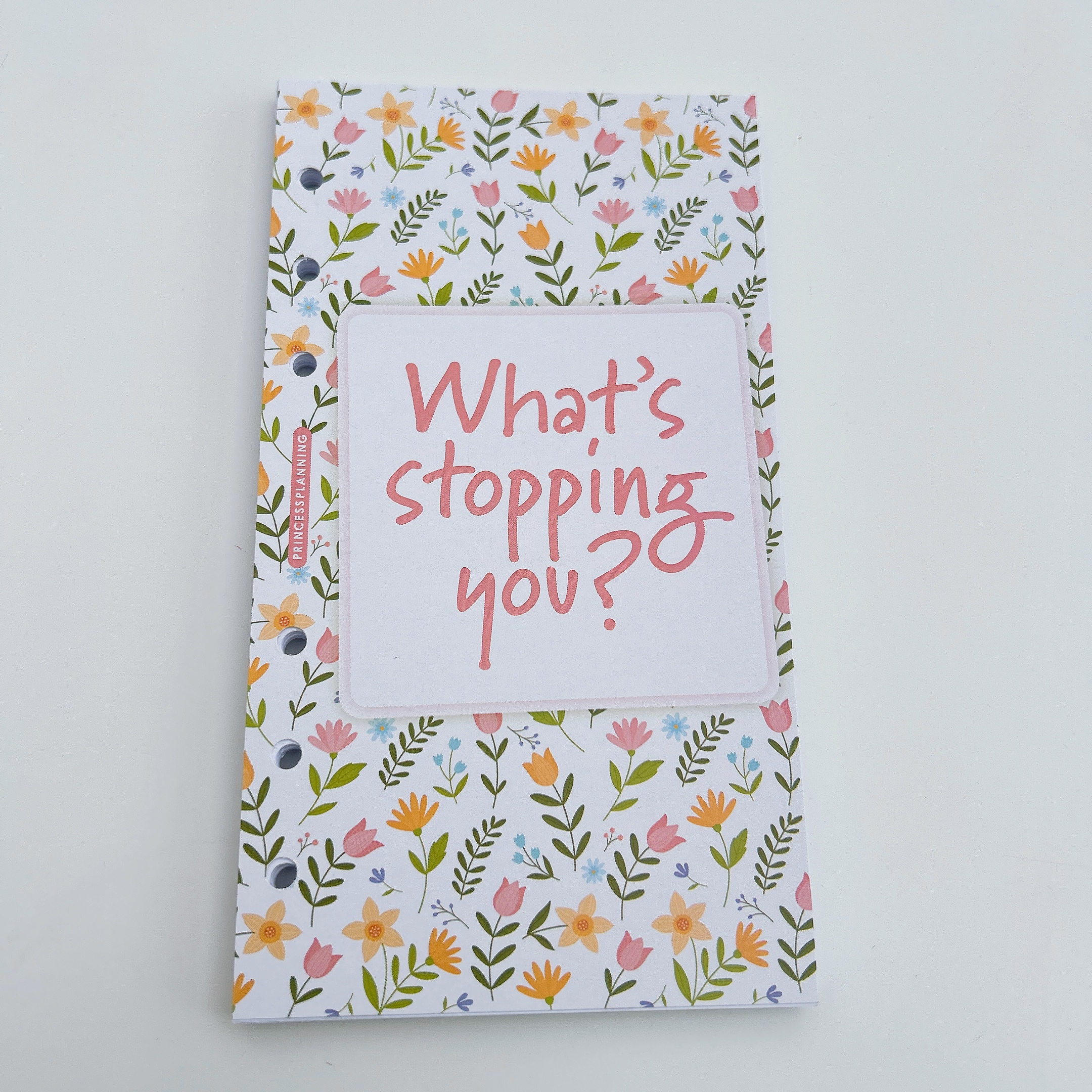 Petite Planner Food Diary 8 Week Insert - Spring Whats Stopping you?