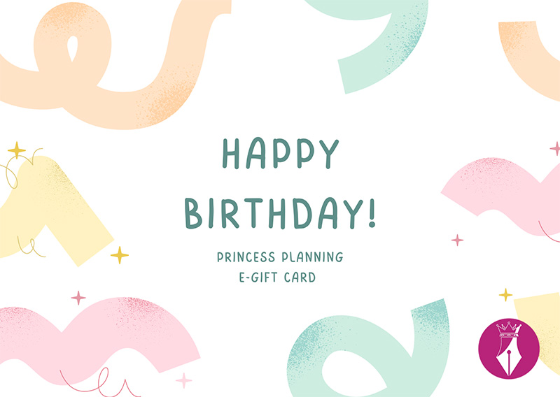 E-gift card Happy Birthday