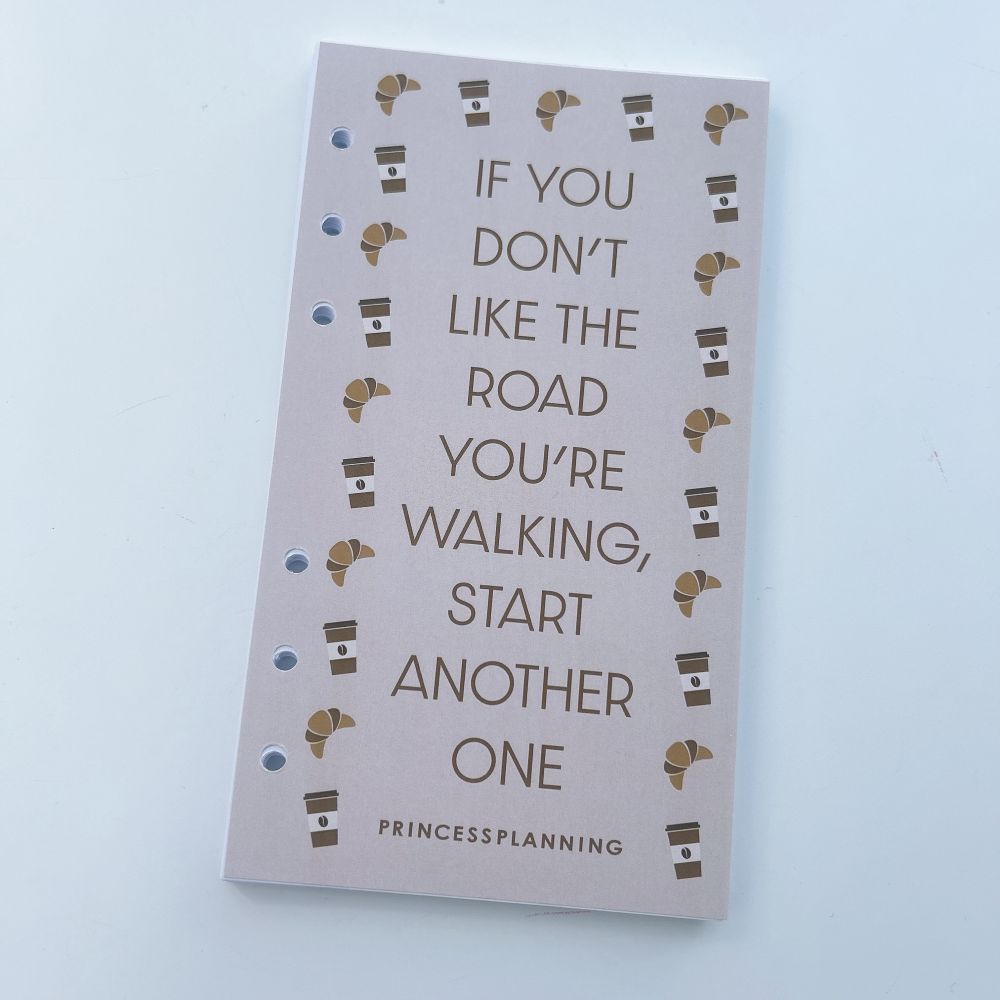 Petite Planner Insert - 8 Week If You Dont Like The Road Petite Planner Insert - 8 Week If You Dont Like The Road