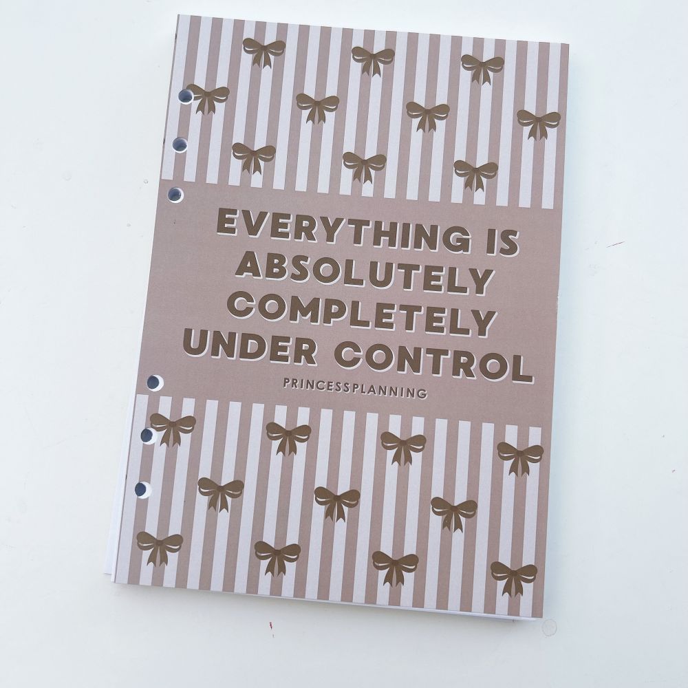 Grande Food Diary Planner Insert - Everything is Absolutely ... Grande Food Diary Planner Insert - Everything is Absolutely ...