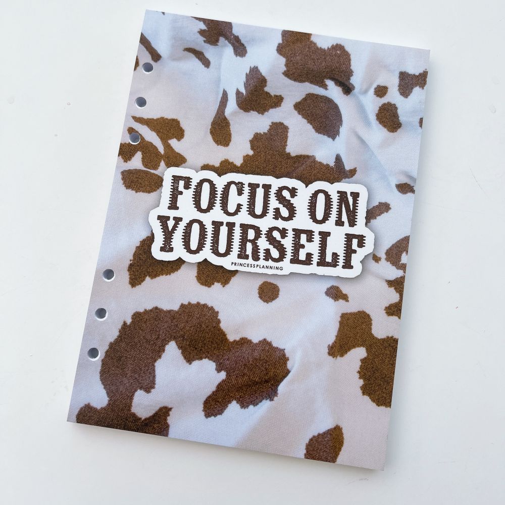 Grande Food Diary Planner Insert - Focus on Yourself Grande Food Diary Planner Insert - Focus on Yourself