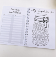12 Week Spiral Food Diary Life is too short squeeze all you can out of it