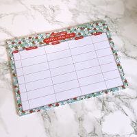 Grande Strawberry Weekly Meal Planning Inserts Refill