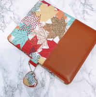 Grande Autumn Leaves Two Tone Tan Planner 
