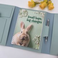 Sage Green Bundle Portfolio Planner Cover - Big Hops 