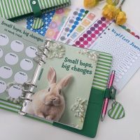 Grande Fully Loaded Food Diary Green Stripe Planner Bundle - Big Hops 