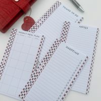 Petite Red Croco Everyday Planner Bundle 