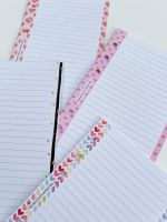 Petite Heart Mix Lined Paper Planner Insert