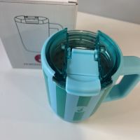 Tiffany Stripe Reusable Insulated Travel Coffee Cup Mug 450ml