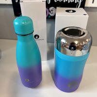 Blue Purple  Insulated Food Flask   Bottle Bundle 