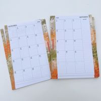 Grande Mid Year / Academic  Earthy Tones Dated Diary 26/27 Insert