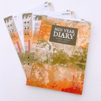 Grande Mid Year / Academic  Earthy Tones Dated Diary 26/27 Insert