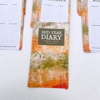 Petite Earthy Tones Mid Year/Academic 26/27 Dated Diary Insert 