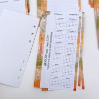 Petite Earthy Tones Mid Year/Academic 26/27 Dated Diary Insert 
