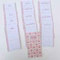 Petite Cherry Bow Mid Year/Academic 26/27 Dated Diary Insert 