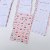Petite Cherry Bow Mid Year/Academic 26/27 Dated Diary Insert 