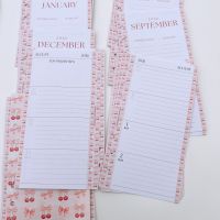 Petite Cherry Bow Mid Year/Academic 26/27 Dated Diary Insert 