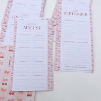 Petite Cherry Bow Mid Year/Academic 26/27 Dated Diary Insert 