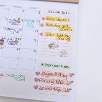 A4 Nude Luxe Weekly Family Planner Notepad Hanging/Desktop 