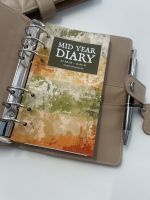 Petite Mid Year Earthy Tones Dated Diary 26/27 - Nude Quilted 
