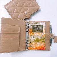 Petite Mid Year Earthy Tones Dated Diary 26/27 - Nude Quilted 