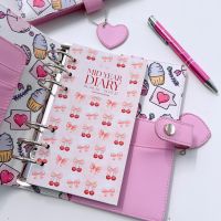 Petite Mid Year Cherry Dated Diary 26/27 Bundle - Pink Cupcake 