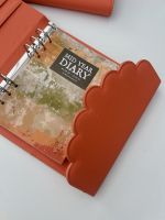 Grande 2026/27 Mid Year Dated Diary Coral Scallop Planner 