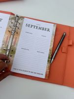 Grande 2026/27 Mid Year Dated Diary Coral Scallop Planner 