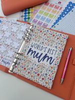 Grande Fully Loaded Food Diary Coral Scallop Bundle - World s Best Mum 