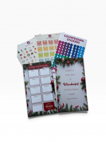 Petite Planner - 8 Week Christmas Food Diary Bundle Refill - Wonderful Christmas Time