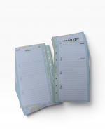 New Petite 2027 Rainbow Pastel Dated Diary Inserts