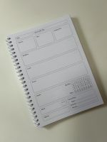 12 Week Spiral Christmas Food Diary - Slow Down 