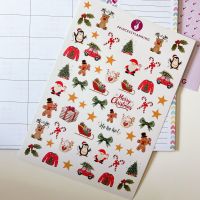 Christmas Spiral Food Diary Starter Bundle  Snowman 