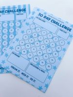Grande Stars   Stripes  30 Day Challenge Inserts