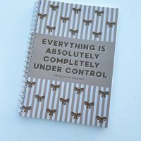 12 Week Spiral Food Diary Everything is Absolutely Completely 