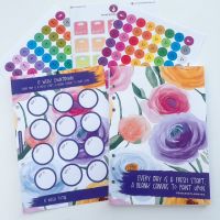 Grande 12 Week Planner Refill Food Diary Bundle - Every Day is Fresh Start 