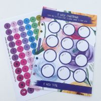 Grande 12 Week Planner Refill Food Diary Bundle - Every Day is Fresh Start 