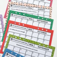 Grande A5  Jan to Dec 2026 Calendar Inserts 