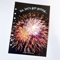 New Year Grande Food Diary Planner Insert -So Let s Get Going  