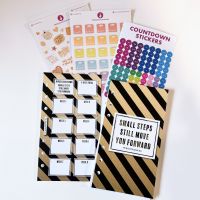 New Year Petite 8 Week Food Diary Bundle Refill - Small Steps 