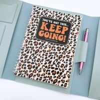 Sage Green Bundle Portfolio Planner Cover - Keep Going 