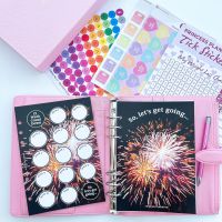 Grande Fully Loaded Food Diary Pink Premium Planner Bundle - So Let s Get Going 