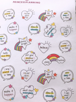 A5 Rainbow Positivity Stickers