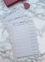 Grande Reading Log Inserts 