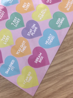 A5 Grande Milestone Award   Quote Stickers