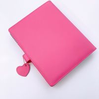 Grande Heart Of Gold Bright Pink Planner