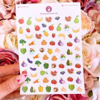 Petite Fruit Planner Journal Stickers
