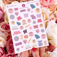 Petite Wellbeing Quote Stickers 