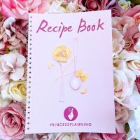 Grande Pretty Pink Princess Planning Recipe Book